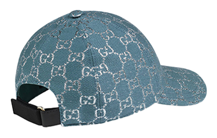 Gucci GG Lam Baseball Hat 'Blue' 631953-3HK75-4660