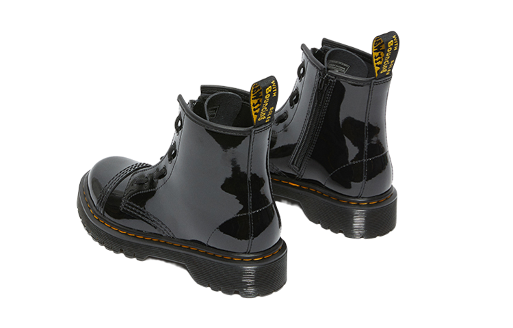 Dr. Martens Sinclair Bex J Patent Leather 8 Martin boots Big Boys Black 27237001