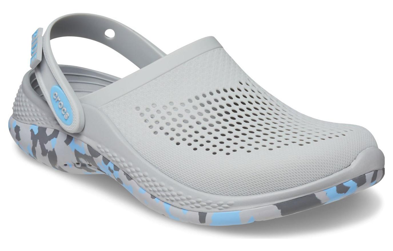 Crocs LiteRide 360 Marbled Clogs 'Light Grey Oxygen' 207634-0ZU