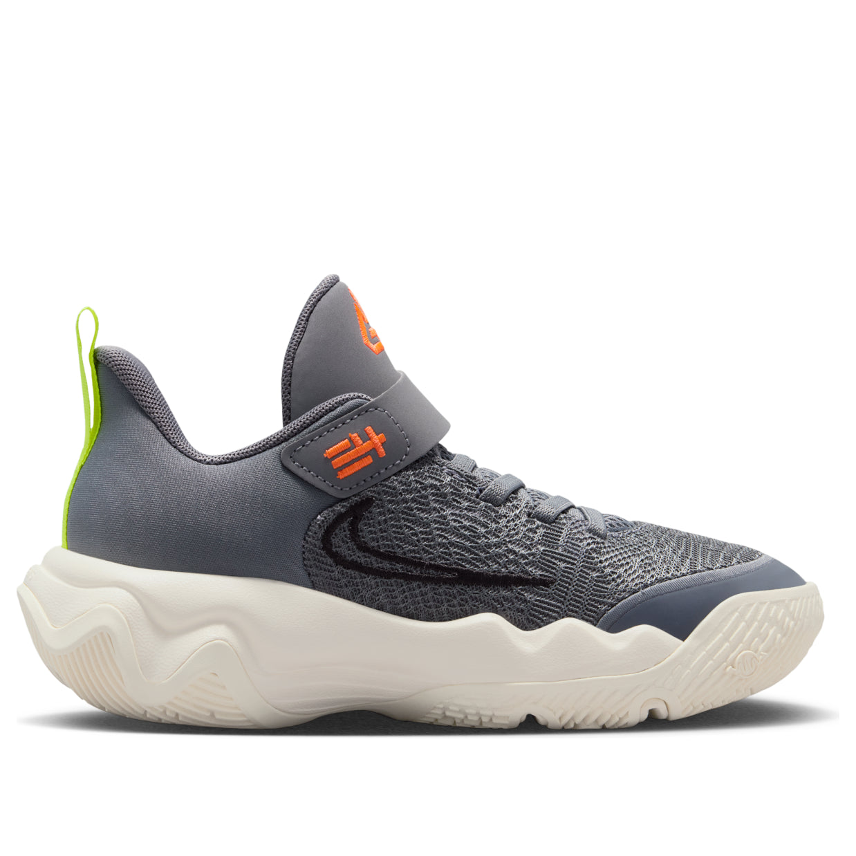 (PS) Nike Giannis Immortality 4 'Deep Gray Fluorescent Yellow' IH7665-500