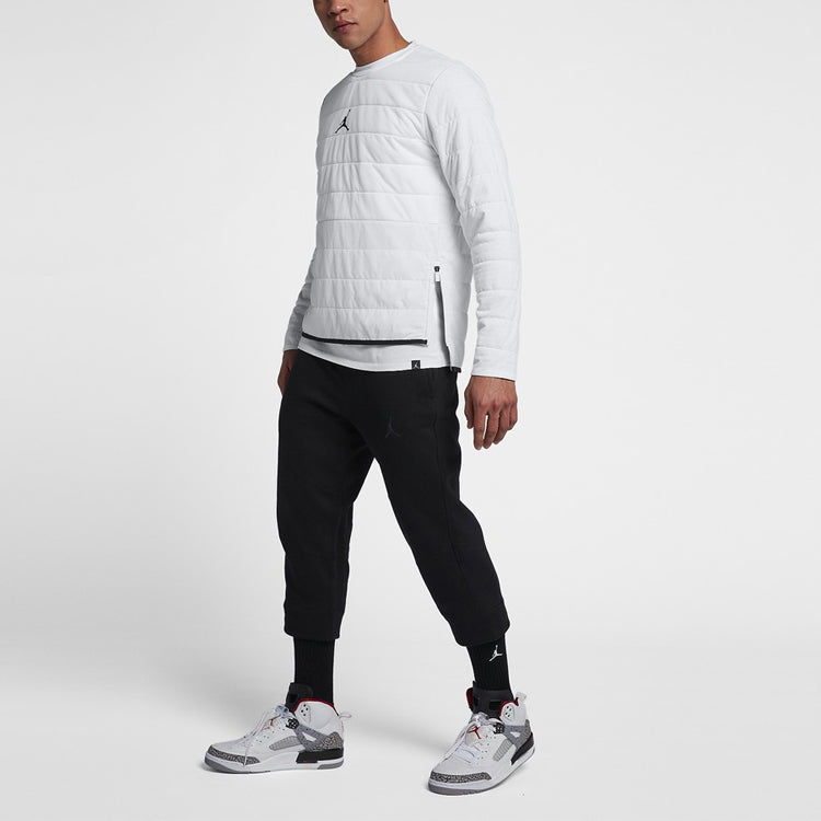 Air Jordan Sports Training Casual Pullover White 889733-100
