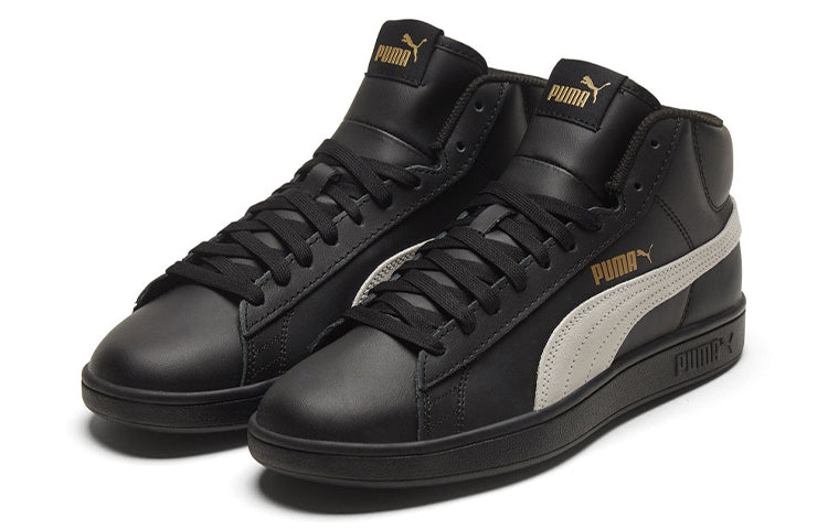 PUMA Smash v2 Mid 'Black White' 366924-11
