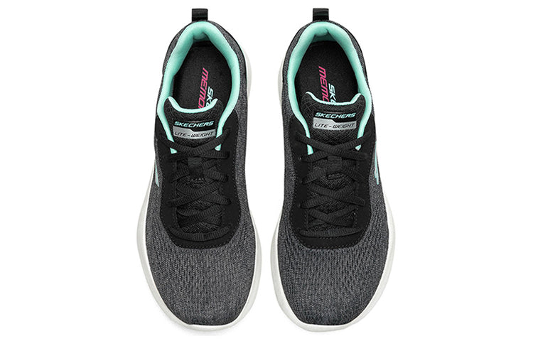 (WMNS) Skechers Skech-Air Dynamight Black/Blue 149340-BKTQ