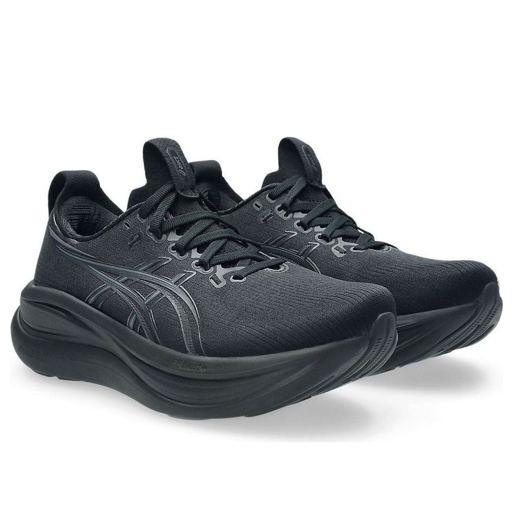 (WMNS) ASICS Gel-Nimbus 28 D Wide 'Black Graphite Grey' 1012B917-001