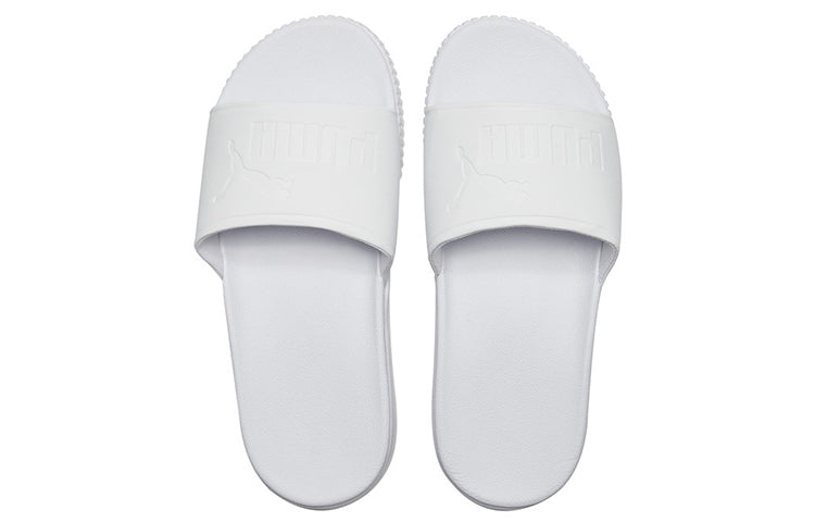 (WMNS) PUMA Platform Bold Slipper White 367064-02