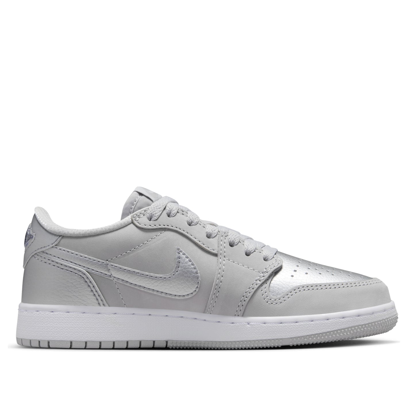 (GS) Air Jordan 1 Low OG 'Metallic Silver' CZ0858-002