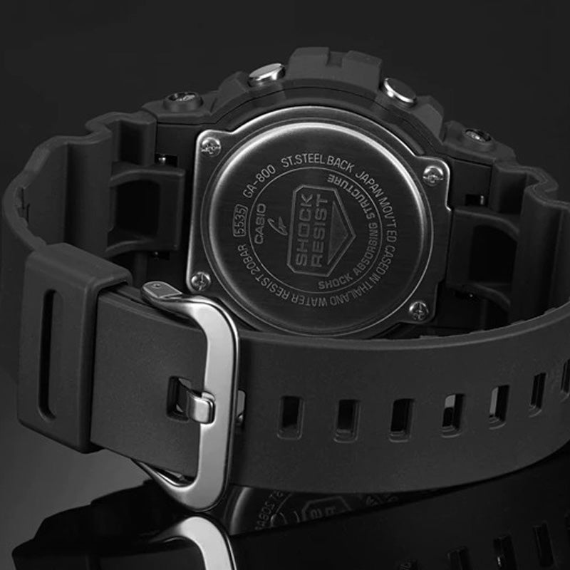 CASIO G-Shock Analog-Digital 'Black' GA-800-1A