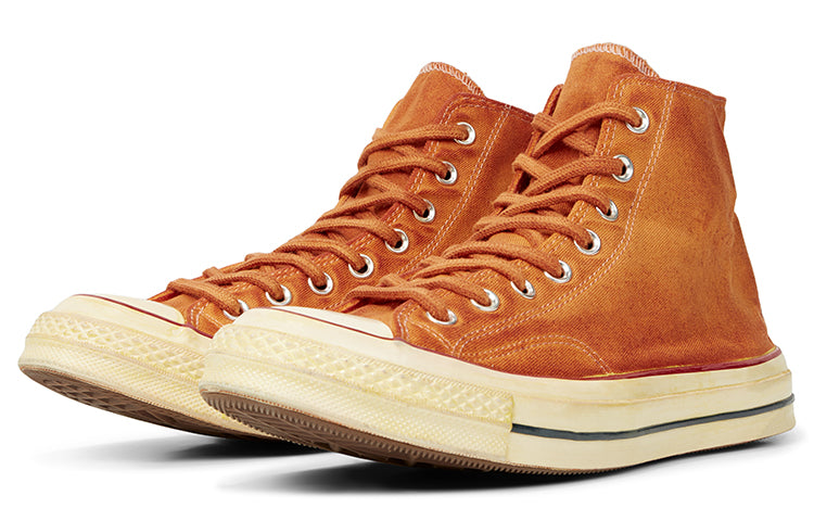 Converse Chuck 1970s Italian Crafted Dye High Top 'Orange White' 165759C