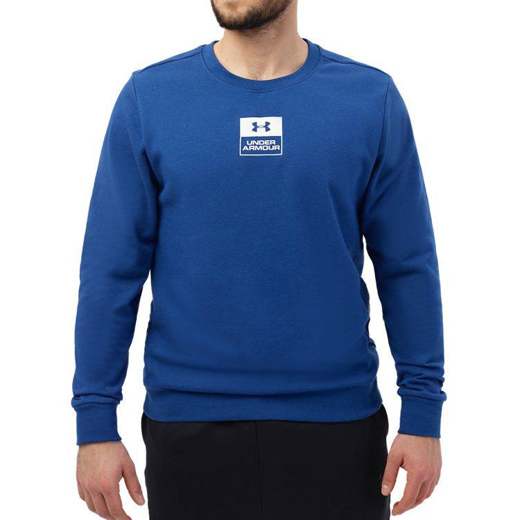 Men's Under Armour Logo Training Pullover Blue 1358110-449