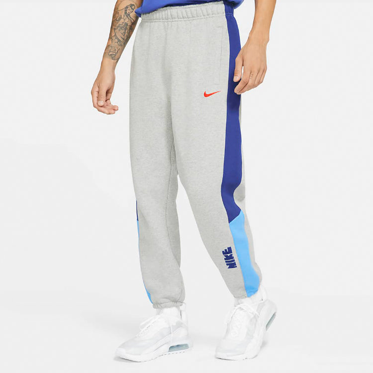 Nike Splicing Bundle Feet Casual Sports Pants Gray Blue Grayblue DC6472-063