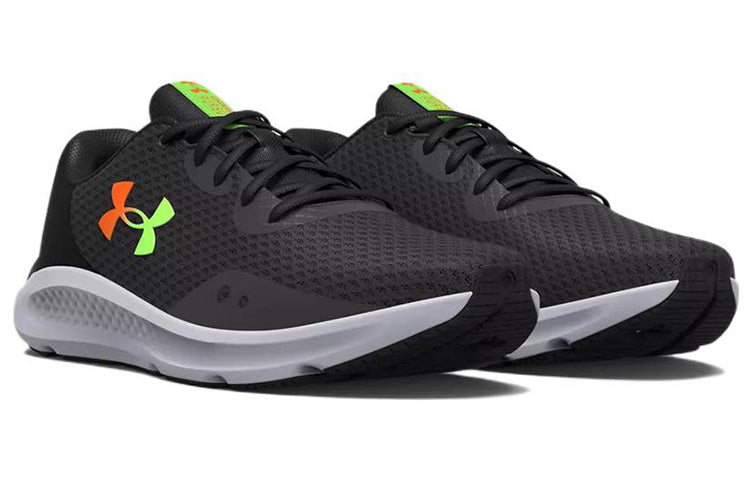Under Armour Charged Pursuit 3 4E Wide 'Jet Grey Black' 3025801-100