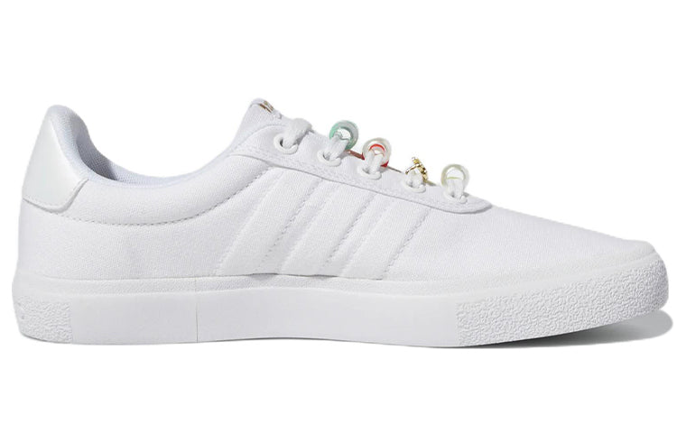 (WMNS) adidas neo Vulc Raid3r x FARM Rio 'White Gold Metallic' GY9190