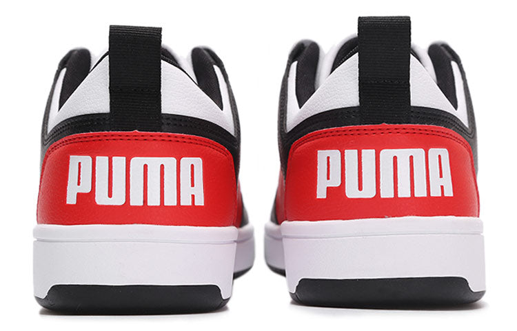 PUMA Rebound LayUp Low SL 'White Poppy Red' 369866-14