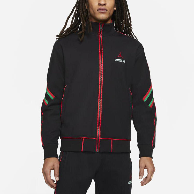 Air Jordan x why not ? x FACETASM mid-length Jacket US Edition 'Black Red' DC4638-010