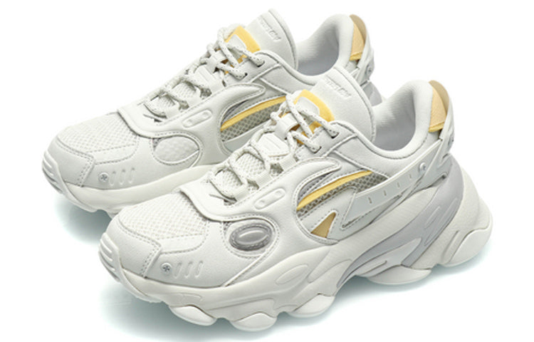 (WMNS) Li-Ning Countflow Alien Silk Road MiYuSiLu x Dunhuang Museum 'White Yellow' AGLQ162-6