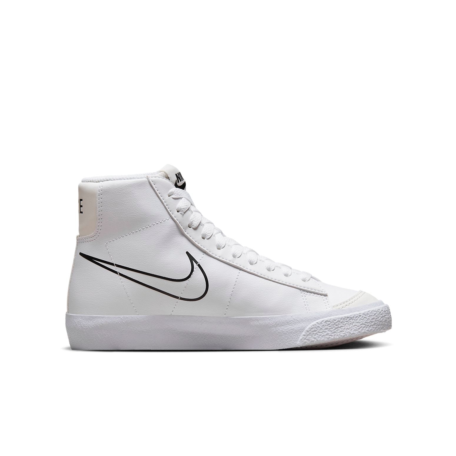 (GS) Nike Blazer Mid Next Nature 'Multi-Swoosh - White Bright Mandarin' FN7788-100