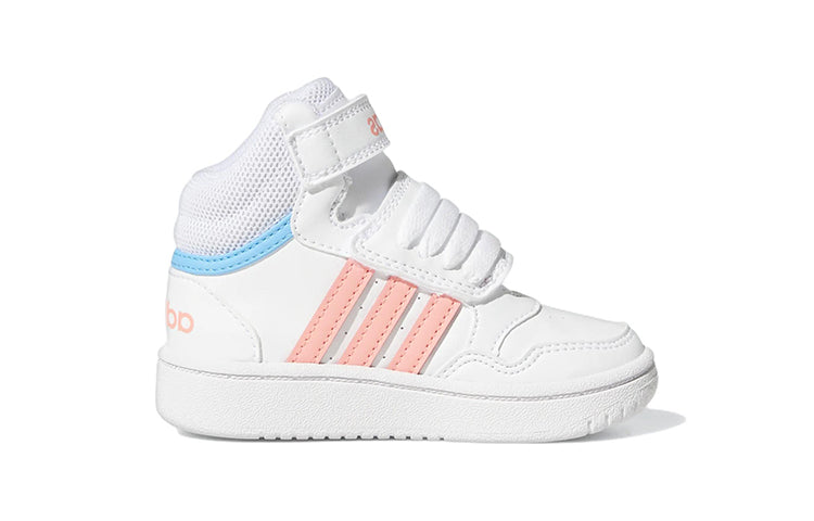 (TD) adidas Hoops Mid 'White Pink Blue' GW6112
