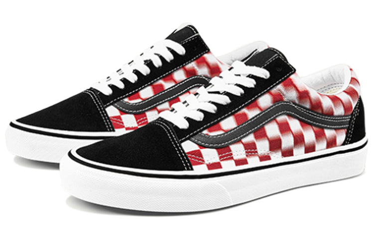 Vans Old Skool Checkerboard Red/White VN0A4U3B17Z