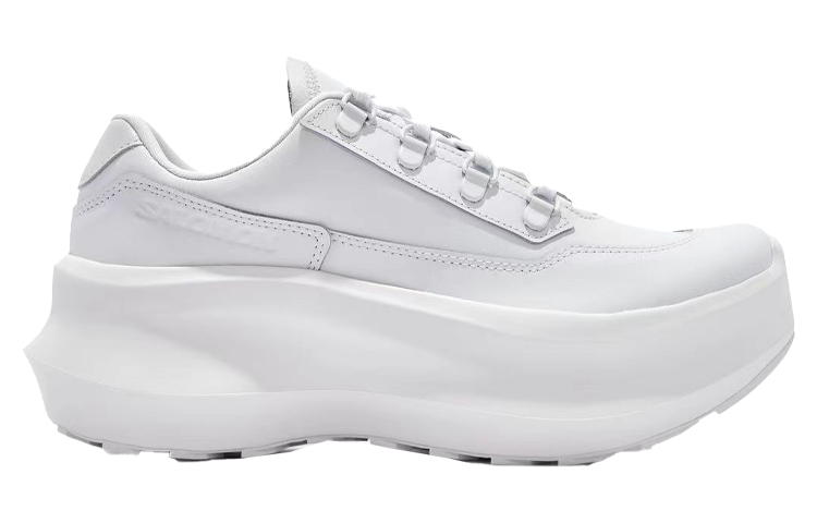 COMME des GARCONS x SALOMON SR811 Leather Platform 'White' 473580