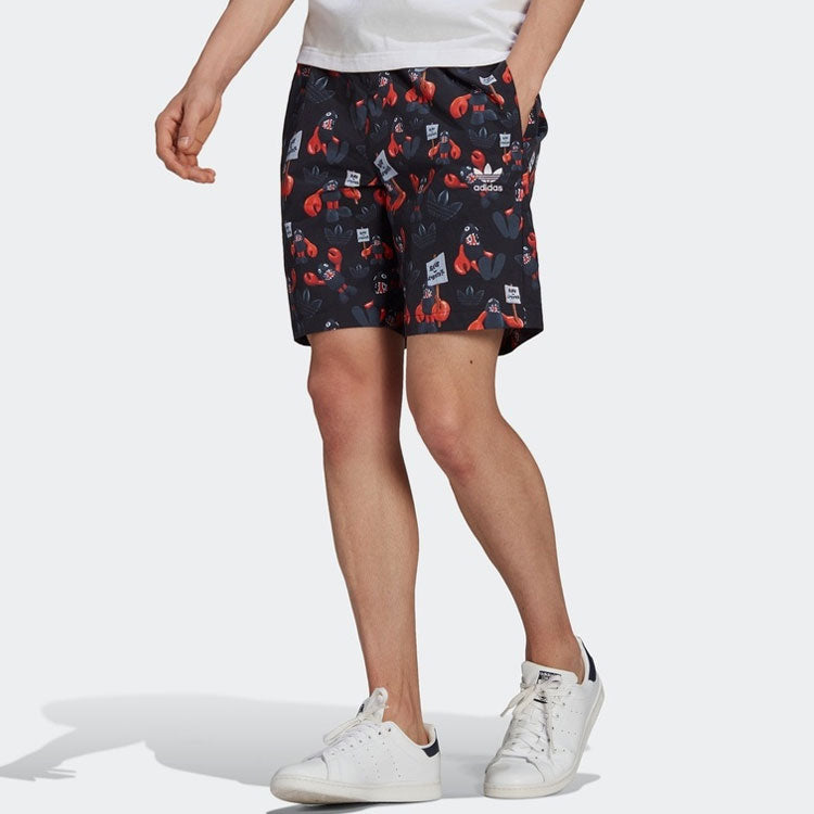 Men's adidas Casual Cozy Sports Black Shorts HA4697