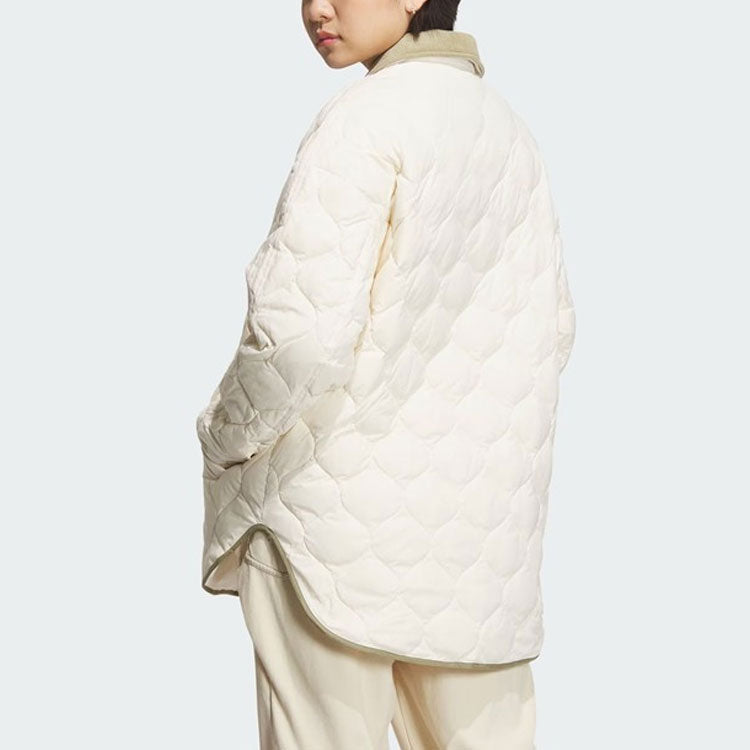 (WMNS) adidas Originals LW Mid Down Jacket 'White' IN0979
