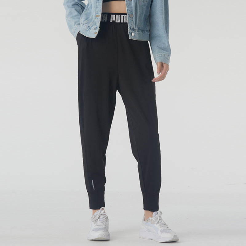 (WMNS) PUMA TRAIN STRETCH Knit Pants 'Black' 519506-01