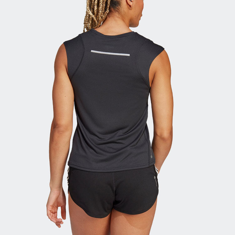 (WMNS) adidas X city Running Heat.rdy Tee 'Black' HM4292