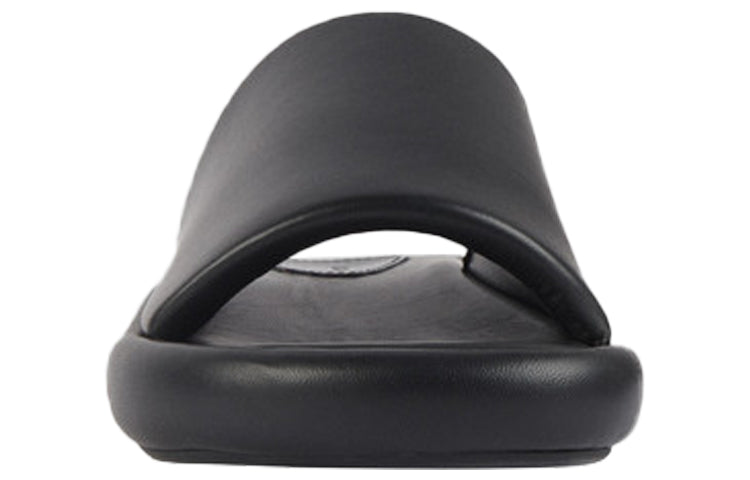 (WMNS) Balenciaga Market Sandals Black 626244WA2M01000