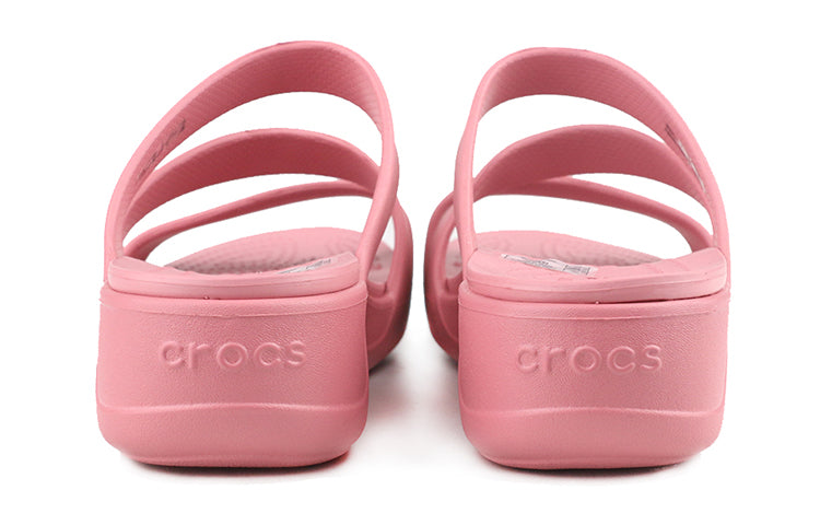 (WMNS) Crocs Monterey Strappy Wedge 'Pink' 206304-682