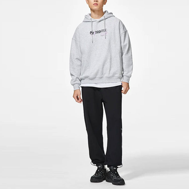 Li-Ning BadFive Logo Sweatpants 'Black' AKLS643-2