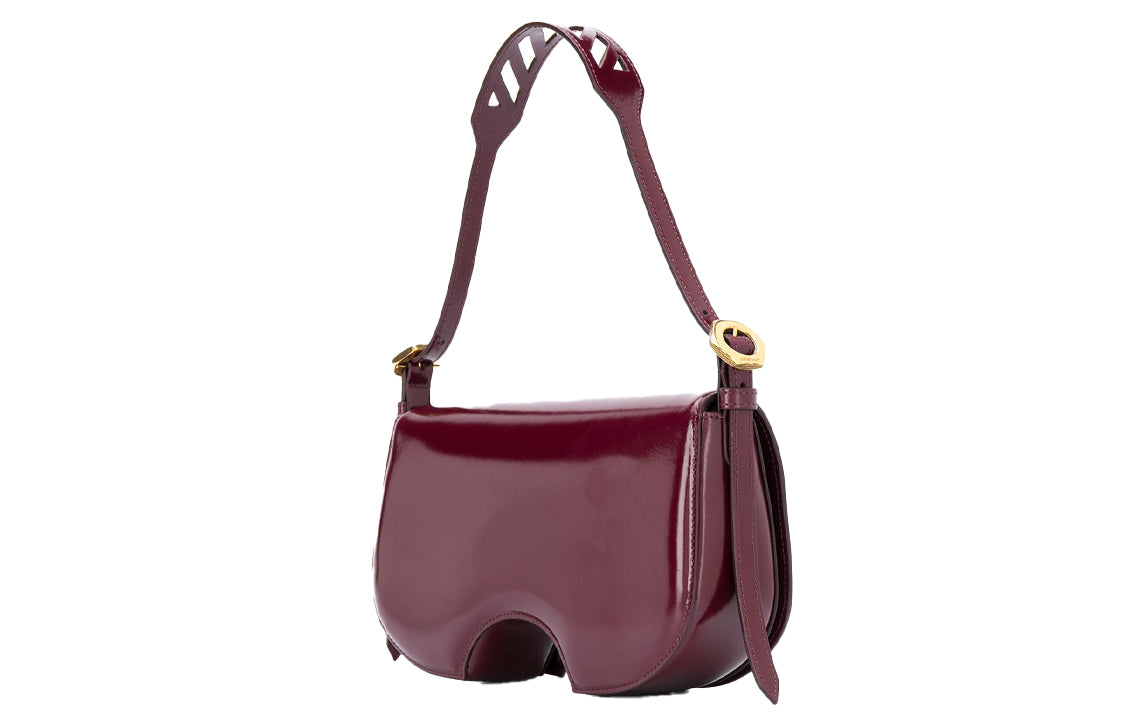 (WMNS) Off-White Leather Red Shoulder Bag OWNA141E20LEA0032800