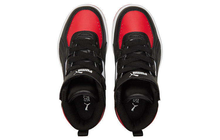 (PS) PUMA Rebound Joy AC 'Black White High Risk Red' 374688-10