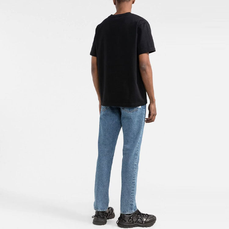 Off-White Helvetica Short-Sleeve Tee OMAA027C99JER0091001