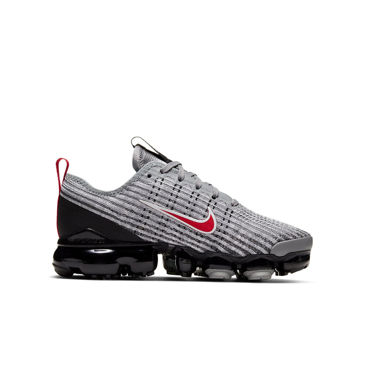 (GS) Nike Air VaporMax Flyknit 3 'Particle Grey University Red' BQ5238-006