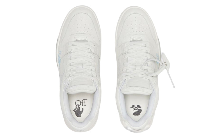 Off-White Out Of Office Low-Top For Walking Sneaker 'White Blue' OMIA189F21LEA0030140