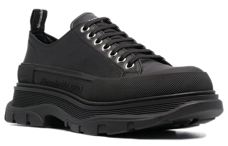 Alexander McQueen Tread Slick Lace Up 'Black' 627225WHZ621081