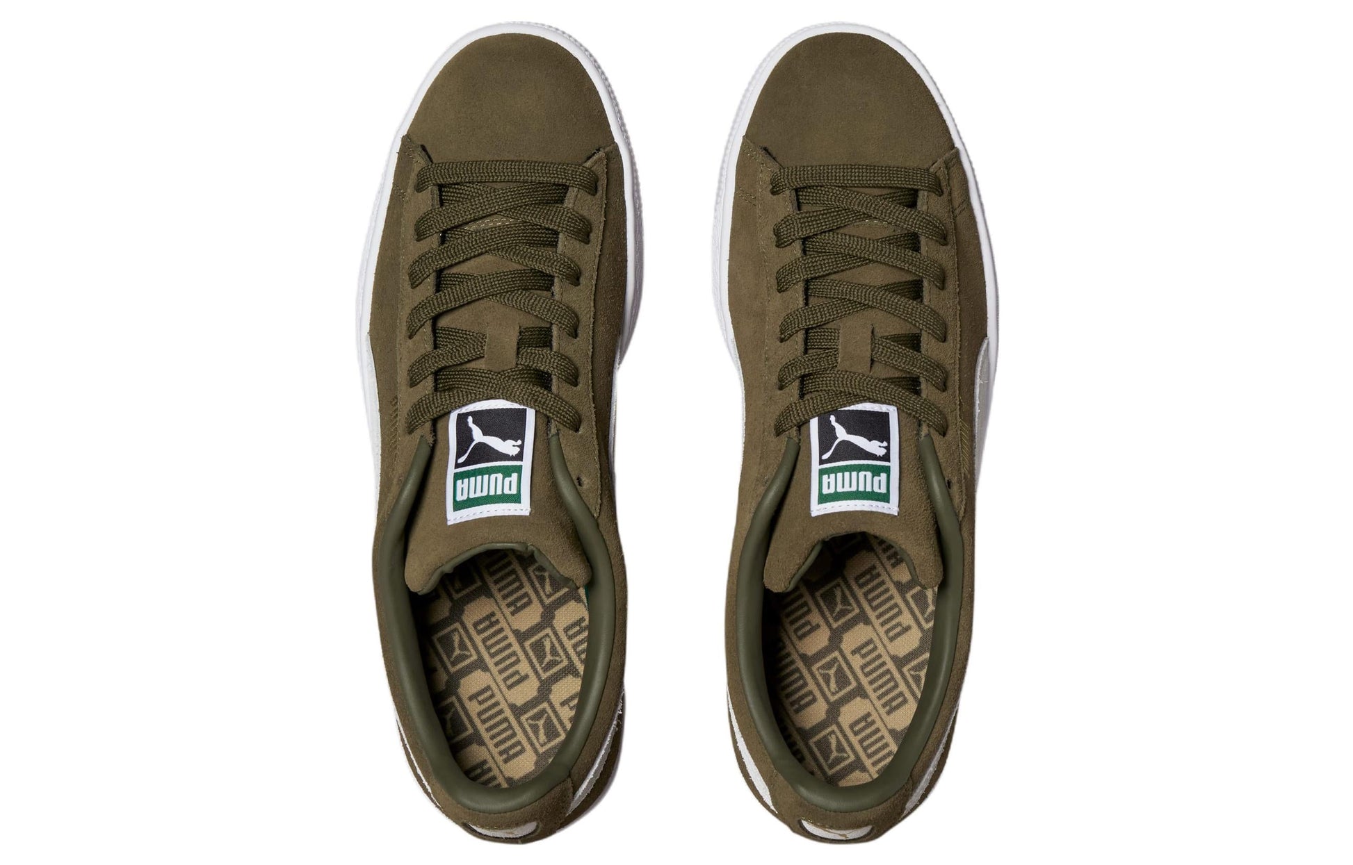 PUMA Suede Classic 21 'Dark Olive White' 374915-17