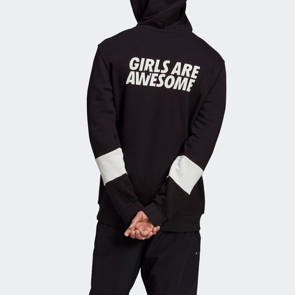 Men's adidas originals Alphabet Printing Contrasting Colors Sports Black GU6976