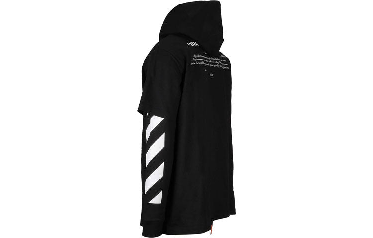 Off-White SS21 Bernini Back Printing Casual Black OMBB042F181920111030