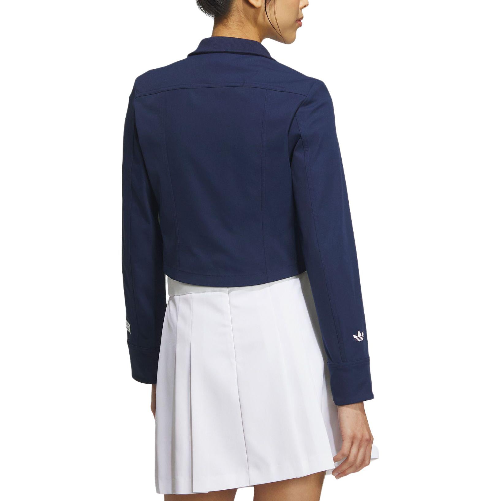 (WMNS) adidas X Notitle Sport Jackets Asia Sizing 'Navy' IN1050
