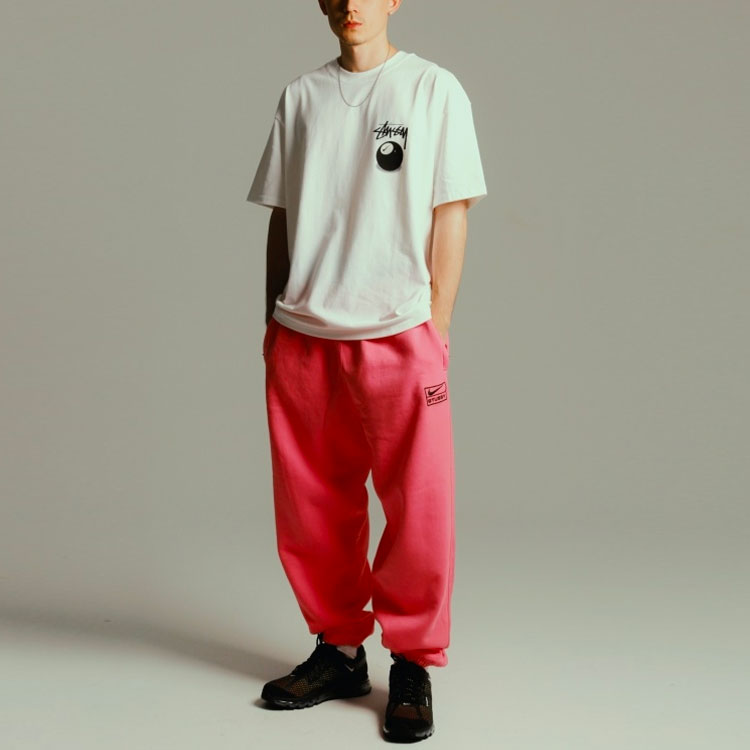 Nike x Stussy 8 Ball T-shirt Asia Sizing 'White' DO9323-100