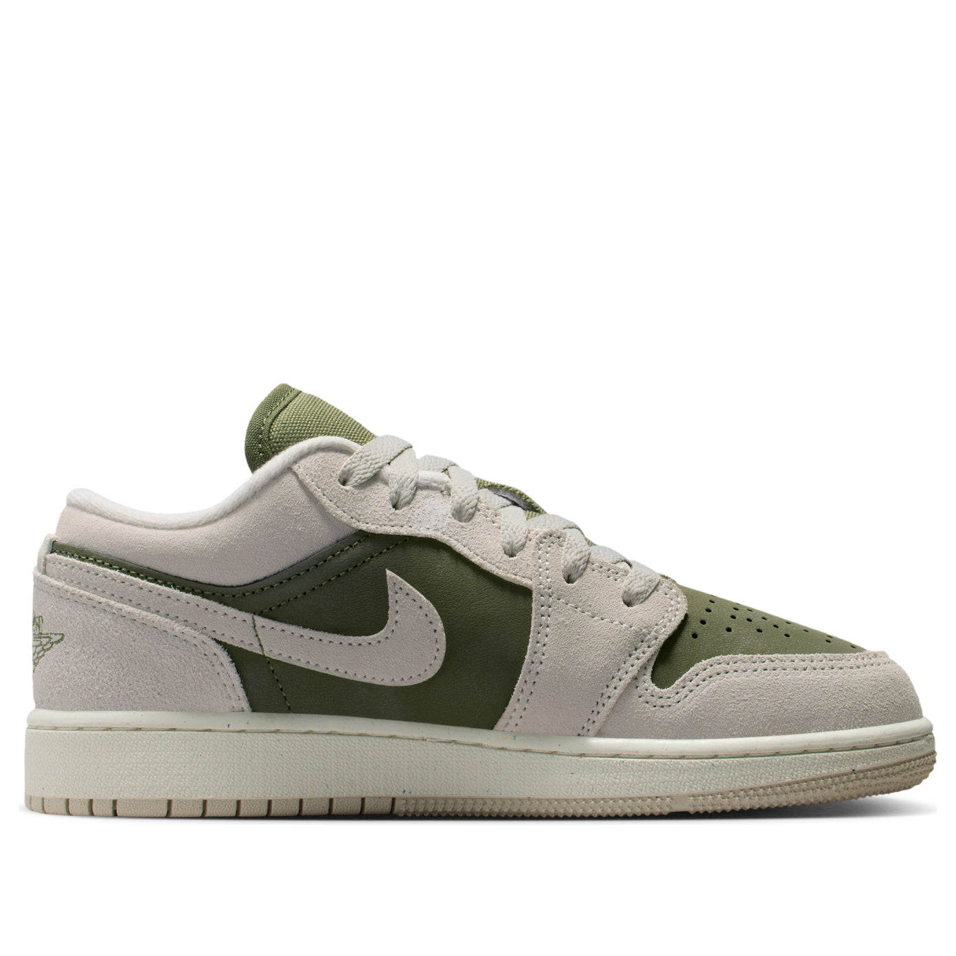 (GS) Air Jordan 1 Low SE 'Medium Olive Sail' HV4396-201