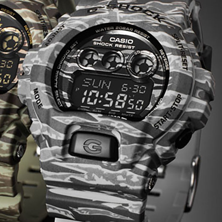 CASIO G-Shock Digital 'Brown Camouflage' GD-X6900CM-8