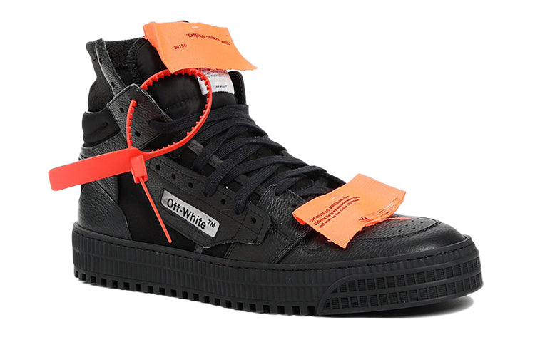 Off-White Off Court 3.0 High 'Black Orange' OMIA065E18A420011000