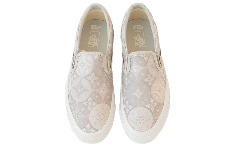 Vans Kith x Vault OG Classic Slip-On LX 'Gray Tile' VN0A45JK6BG