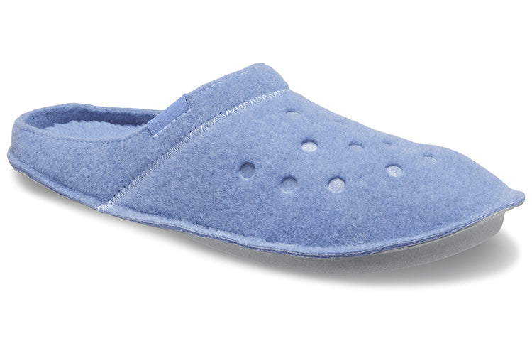 Crocs Classic Casual Thicken Stay Warm Unisex Blue Slippers 203600-4RU
