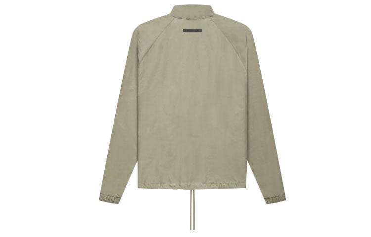 Fear of God Essentials FW21 Half Zip Track Jacket Pistachio FOG-FW21-016