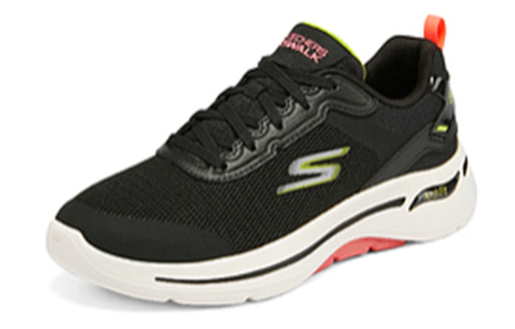 (WMNS) Skechers Go Walk Arch Fit 'Ocean Hori - Black Multicolor' 124859-BKMT