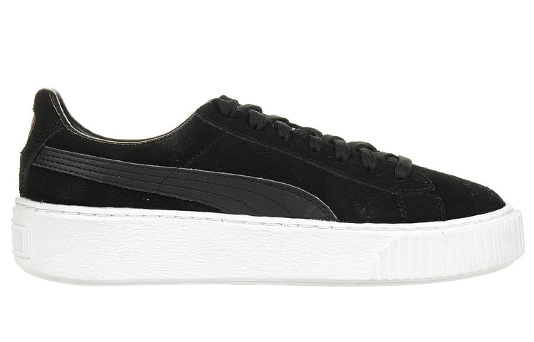 PUMA Suede Platform Jr Casual Shoes Black 363663-01