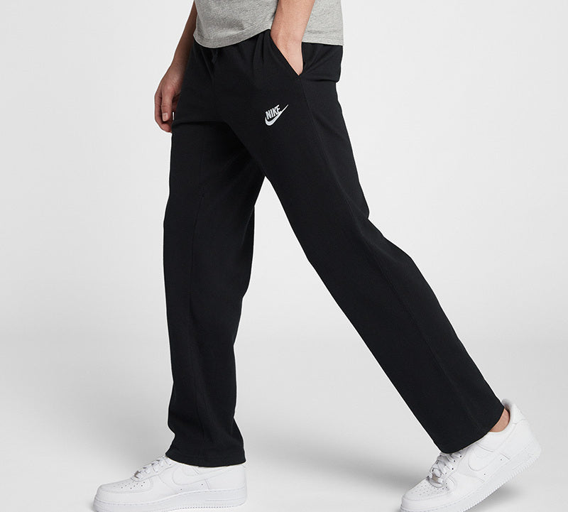 Nike Sportswear Breathable Knit Sports Long Pants Black 804422-010